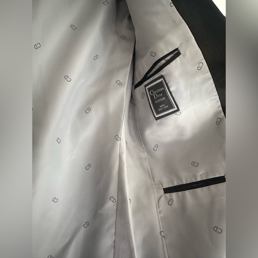 Christan Dior Black suit jacket - Picture 9 of 9